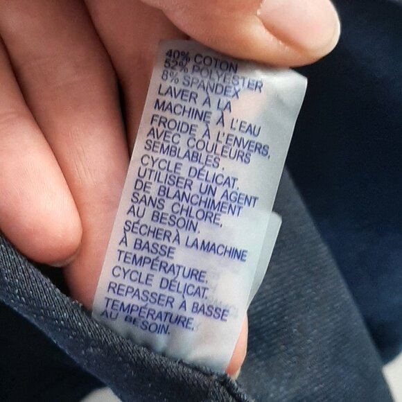 NYGUARD sleeveless vest Jacket Jeans For Woman Medium - Picture 9 of 10